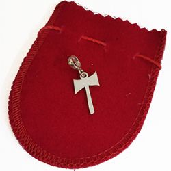 Berloque Prata 925 Machado de Xangô